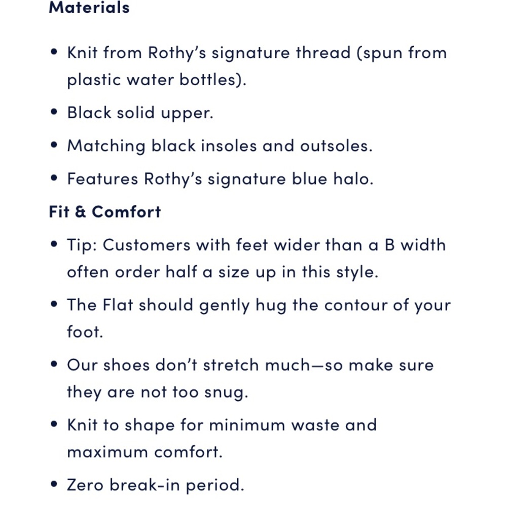 Rothy’s The Flat Black Solid - image 8